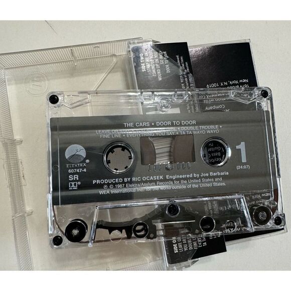 The Cars: Door to Door (Cassette Tape, Aug-1987 Elektra) Pop Rock, New Wave - Picture 6 of 8